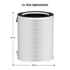 Ganteny MAX HEPA Filter Replacement Compatible with Afloia MAX/MAGE/MAGE PRO
