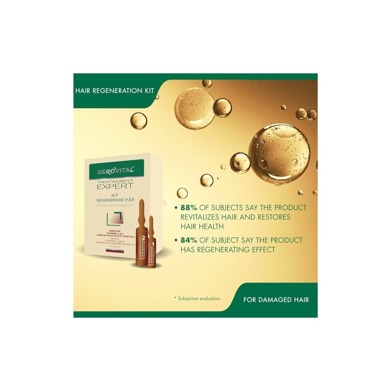 GEROVITAL Kit Hair Growth Serum (2 Pack)