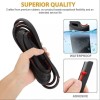 Gearzaar Car Front Windshield Panel Rubber Seal Strip Sealed Moulding