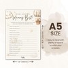 Twinkle & Twine Neutral Teddy Bear Baby Shower Games Bundle