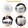Rice Washing Bowl with Strainer, Clear Plastic Quinoa Grain Washer