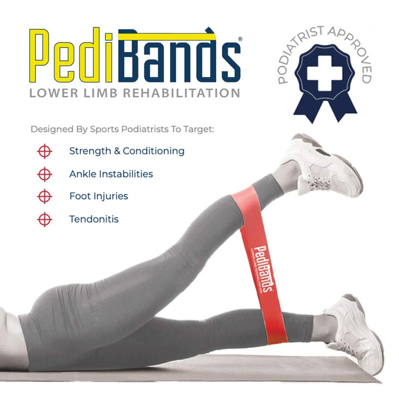 PediBands® - Resistance Therapy Band/Exercise Band for Strength & Conditioning/Lower