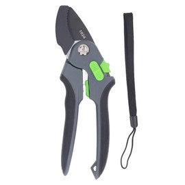 Ratchet Pruning Shears Heavy Duty Gardening Tool Tree Trimming Bypass Hand Pruner 8.5in for Effortless Cutting