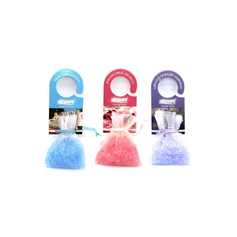Planet Tech Airpure Classic Scented Beads (3 Pack) Air Freshener