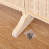 Happyyami Foldable Room Divider Stand, Pack of 3, Screen Panel