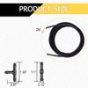 Windshield Washer Nozzles Kit, Washer Jet and 2 Meter Fluid