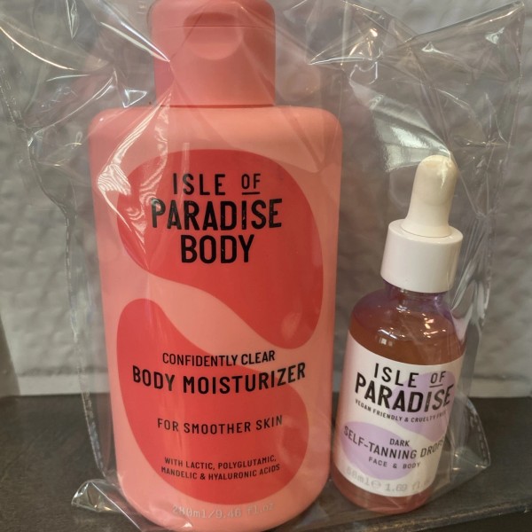 Isle Of Paradise 2pack-Isle Of Paradise Dark Tanning Drops Face