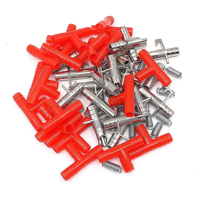 50 Pieces Automatic Rabbit Water Nipples Drinker Feeders Rabbit Watering