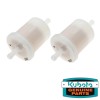 Kubota Genuine OEM Kubota 12581-43012 Fuel Filter - 2 PACK