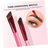 NOLITOY Travel Makeup Brush Set Eyebrow Brushes Brow Spoolie for