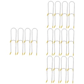 Beavorty 4sets Stainless Steel Hot Curler Clips Replacement Rollers Securing Pin for Hair Curler Rollers 16pcs*4