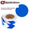 HEROFFIX 1 Pcs Safety Warning Reflective Tape Increased Visibility Reflective