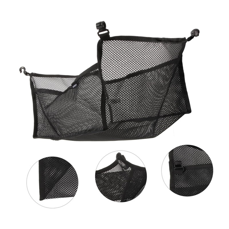 Operitacx Hanging Storage Pockets Netting Storage Bag Camp Mesh Sundries