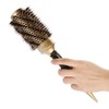 Professional Anti static Round Hair Comb Salon Styling Brush Twill