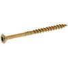 Power Pro 42643 Wood Screws, 6 x 1, Yellow, 100