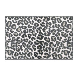 Allure Leopard Bath Sheet, 100% Cotton, Luxury Jacquard Print, Soft & Absorbent, 90cm x 150cm (Monochrome)