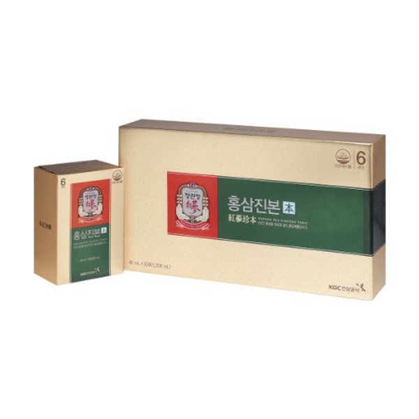 30 packets of red ginseng concentrate, red ginseng essence, 40ml, red ginseng gift, ginsenoside, CheongKwanJang red ginseng essence, 40ml, 30 packets / 30포 홍삼농축액 홍삼진본 40ml 홍삼선물 진세노사이드, 정관장 홍삼진본 40ml 30포