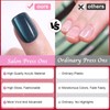 OPkssnails Uñas Postizas Cortas Estilo Ojo De Gato, 150 Unidades
