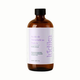 Aceite de Almendras Dulces 1L | Humectante Nutritivo Piel y Cuerpo | Anti-edad y Elasticidad | Fortalece Pestañas y Uñas | Masajes y Cabello