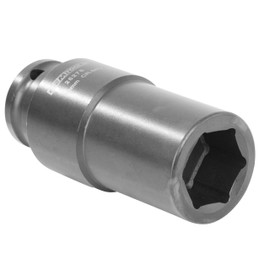 OEMTOOLS 25278 26mm Crank Bolt Socket, Heavy Duty Harmonic Balancer Socket For Stubborn Bolts, 26mm Impact Socket 1/2 Drive Crank Bolt Removal Tool