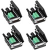 Willwewon 4pcs DB15 RS232 D-SUB Serial Adapter, 15-Pin Port Terminal