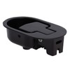 Relax Armchair and Sofa Lever, Solid Aluminium Metal Handle Black