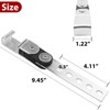 joytrace 3" Exhaust Hangers Kit 12PC - 360° Swivel Clamps
