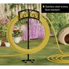 Fire Beauty Garden Hose Holder,Freestanding Water Hose Holder,In ground Hose