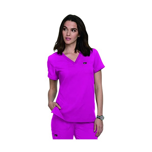 KOI Lite 1041 Vivacious Top Azalea Pink 3XL