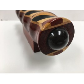 Kaleidoscope Teleidoscope in Padauk, 7 Inch Barrel, with Inlaid Padauk, Ebony, and Jalneem. Handcrafted in U S A !