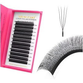 Extensiones De Pestañas Xiusuzaki 4dw En Forma De U, Color N