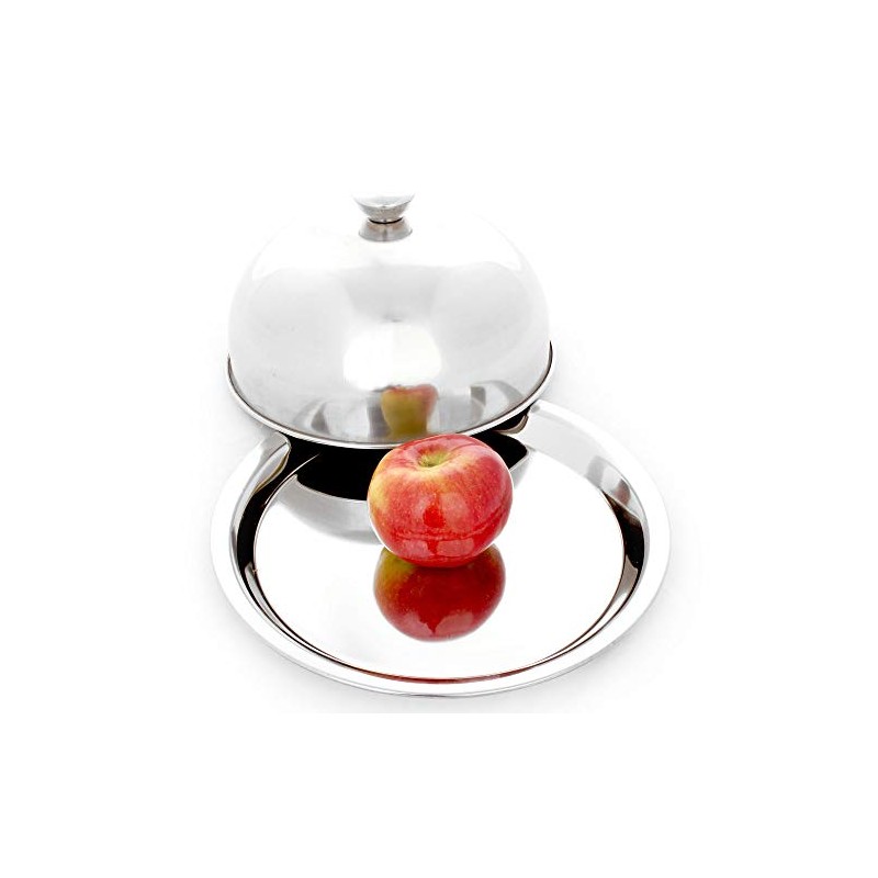 Koopmann International Food Bell with Plate – Diameter 24 cm