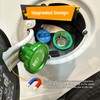 WeiSen Green Magnetic Diesel Fuel Cap & Blue Diesel Exhaust