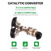 WRYNRQW Front Catalytic Converter Kit Compatible with 2014-2018 Nissan Altima,