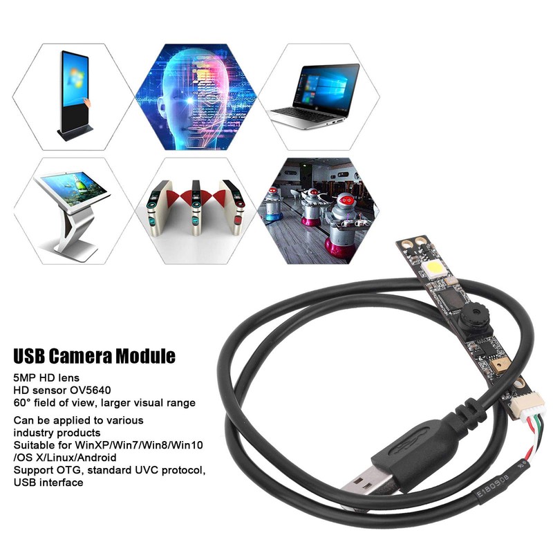 Camera Module Board Camera Module HD USB Interface HBV-1825 FF