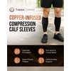 TheraCopper Copper Calf Compression Sleeve — Premium Copper Compression Shin