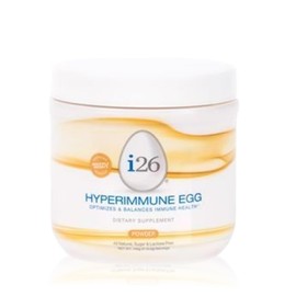 Youngevity i26® Hyperimmune Egg Powder – 31-Day Supply Canister – Supports Immune and Digestive Health – Flavorless Powder – 140g