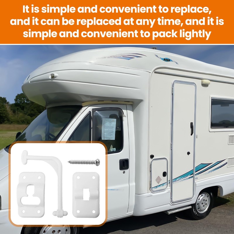 TNITRIB RV T-Style 90 Degree Door Holder Catch Compatible with
