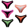 Lemila Microfibre Briefs Pack of 5, 1 x pink, black,