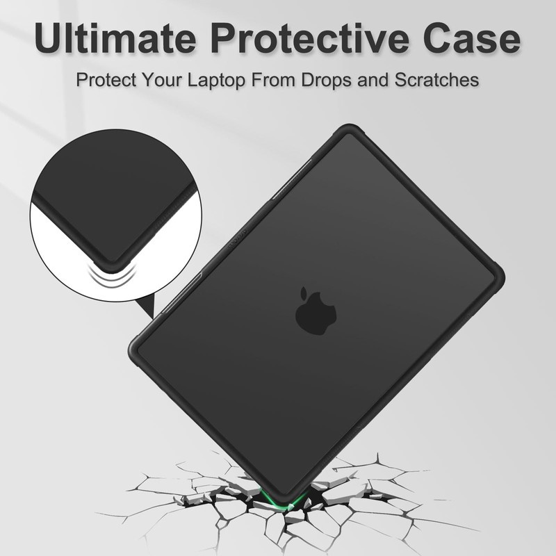 MOSISO Compatible with MacBook Pro 16 inch Case 2025, 2024-2021