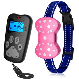 Redmogo Dog Shock Collar -3000FT Training Collar with Remote for Shock Collar for Dogs-3 Training Modes,Collar for Dogs Training Rechargeable e Collars for Large Medium Small Dogs 8-110lbs