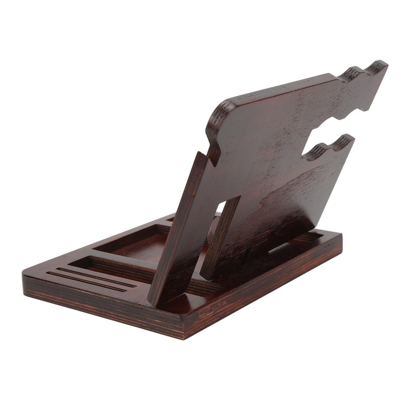Wood Phone Docking Station Clear Texture Docking Station Organizer with