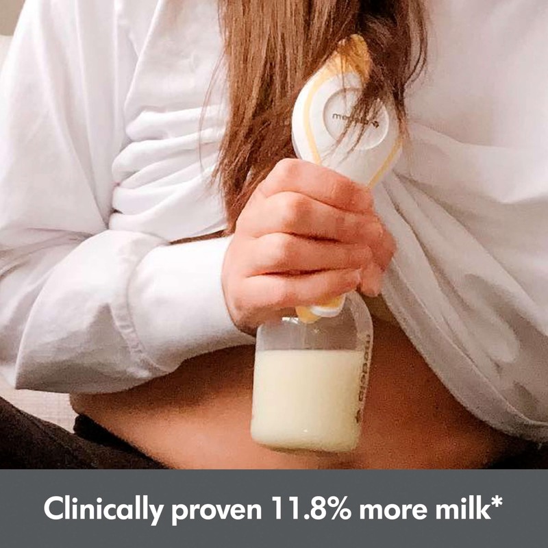 Medela Manual breast pump with Flex Shields Harmony Single Hand