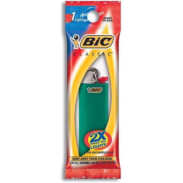 Bic Classic Disposable Lighter, Colors May Vary 1 ea (Pack of 11)