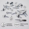 Pack of 30 Metal Roofing Screws Torx 4.8 x 35