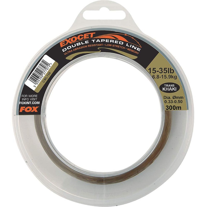 Exocet Double Tapered Trans Khaki : 12lb-35lb