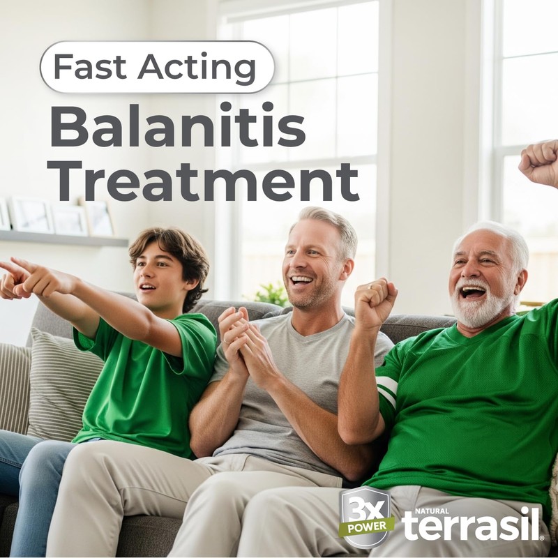 terrasil Balanitis Soap for Men, Soothing Care and Relief from