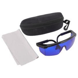 Ball Finder Glasses PC Blue Sport Finding Sunglasses with Storage Case for Outdoor Activities