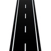 Remagr Racetrack Floor Running Black Racer Party Decoration Mat Road