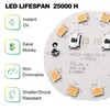 Maelsrlg E17 Intermediate Base LED Bulb, 6W (60 Watt Equivalent)